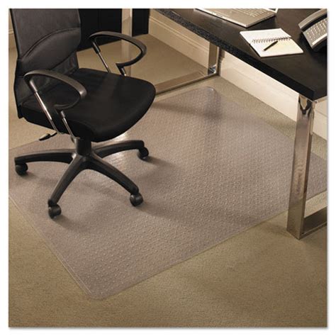 Everlife Chair Mat Medium Pile Carpet Clear | Ultimate Office