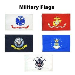 5 Flags of the U.S. Armed Forces – 2’x3’ Each Made In USA