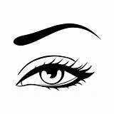 Eyebrow Coloring Pages sketch template