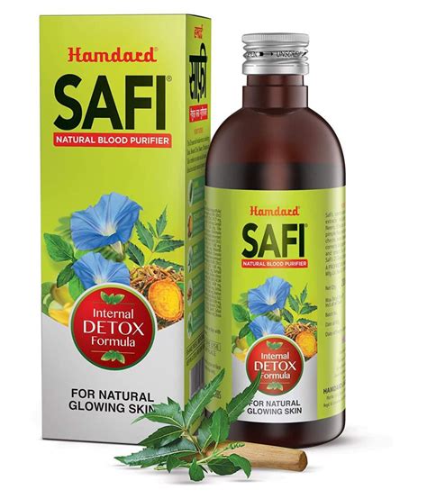 Hamdard Safi Natural blood purifier Health Drink Liquid 100 ml Pack of 2: Buy Hamdard Safi ...