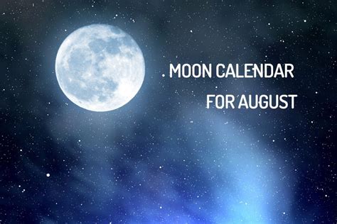 Lunar calendar for August: auto analysis and introspection - WeMystic