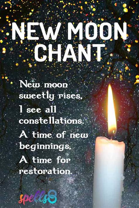 ‘New Moon Rising’ Wiccan Chant – Spells8