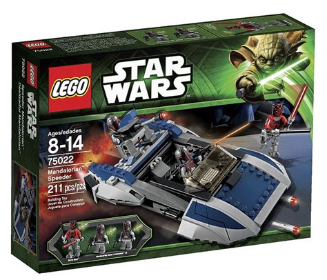 LEGO Star Wars The Clone Wars Mandalorian Speeder Set 75022 - ToyWiz