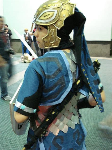 Zora Armor Link cosplay 2 by Link-fizzle on DeviantArt