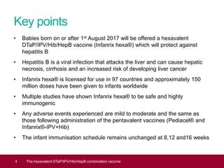 Infanrix hexa training slides.ppt