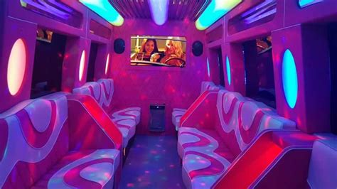 Pink Mercedes Party Bus | Limousines in London