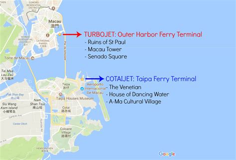 Hong Kong to Macau Ferry Guide: TurboJet & CotaiJet - Klook Travel Blog