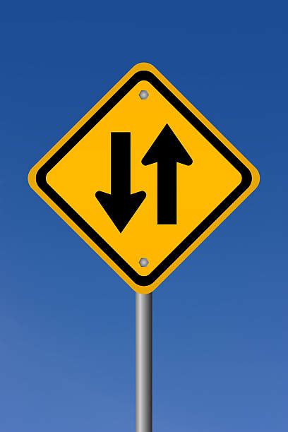 Best Two Way Road Sign Stock Photos, Pictures & Royalty-Free Images ...