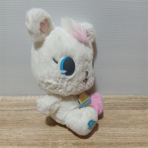 Jewelpet Labra White Polar Bear Fluffy Plush Animal Toy Sanrio Sega ...