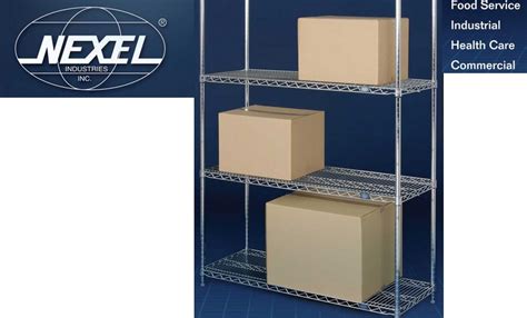 Nexel-Wire-Shelving, Wire Shelving, Chrome Wire Shelving, Nexel ...