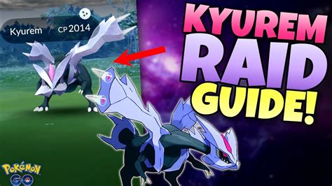 HOW TO GET SHINY KYUREM WITH GLACIATE!! Pokémon GO Raid Guide! - YouTube