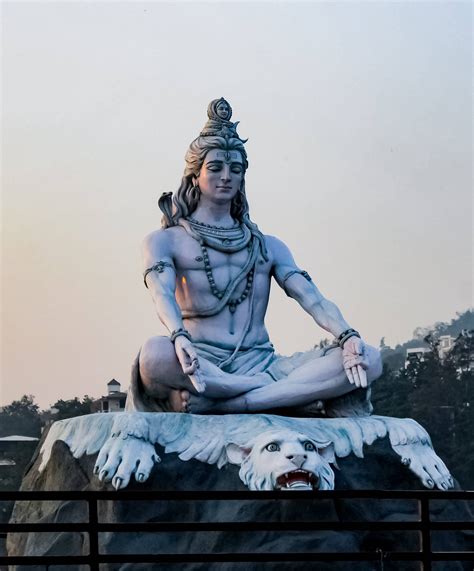 Download Bholenath Hd Shiva Adiyogi Statue India Wallpaper | Wallpapers.com