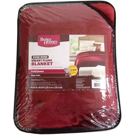 Better Homes & Gardens Velvet Plush Blanket, 1 Each - Walmart.com