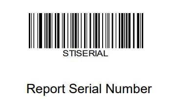 Locate Serial Number: Missing Label on Scanners