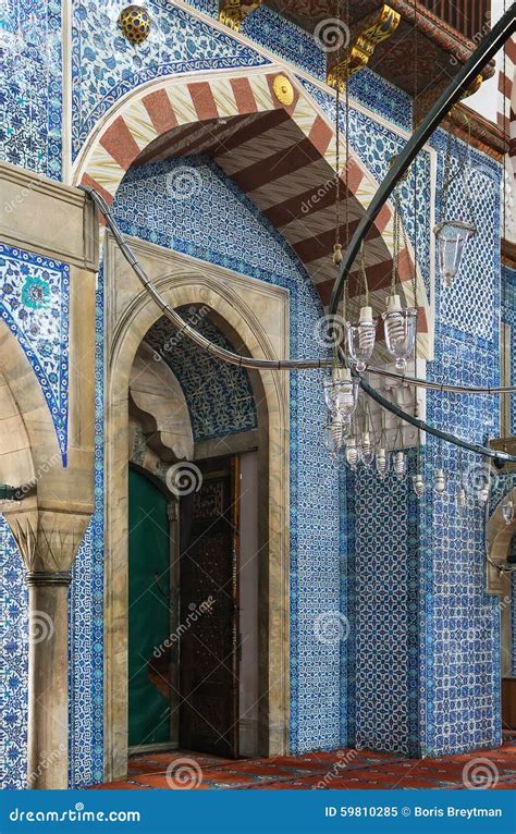 Rustem Pasha Mosque, Istanbul Stock Image - Image of pasha, eastern ...