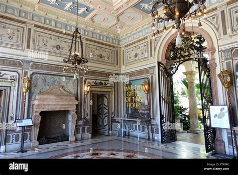 English: Interior view of Vizcaya Museum and Gardens - Miami, Florida ...