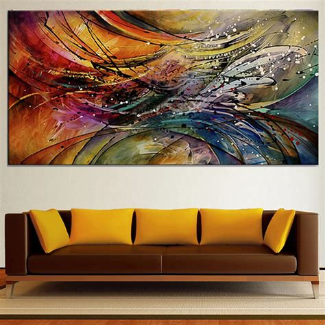 Famous Abstract Modern Oil Paintings On Canvas Large Modern Paintings Wall Art Live Paintings ...