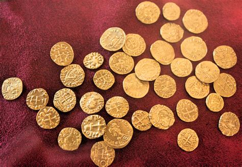 Gold coins, Sutton Hoo, Suffolk | Martin Brewster | Flickr