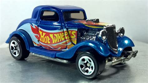 3-WINDOW '34 - Collector #535 1997 $10 | Hot wheels cars, Vintage hot ...