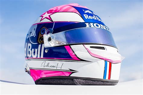 Gasly unveils Hubert tribute helmet at Monza