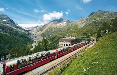 Bernina Express Poschiavo | Europe travel, Train tour, Train route