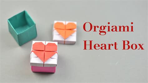 3+Easy Origami Heart Box With Lid - ThenerGirlReview