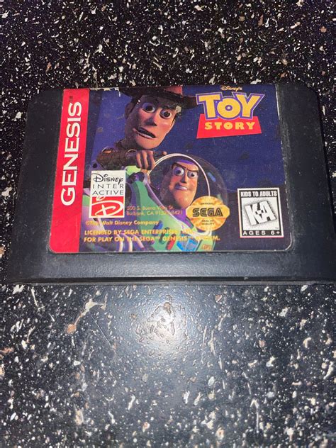 Toy Story Sega Genesis Sega Toy Story Game Sega Game Toy Story Sega Disney Game - Etsy