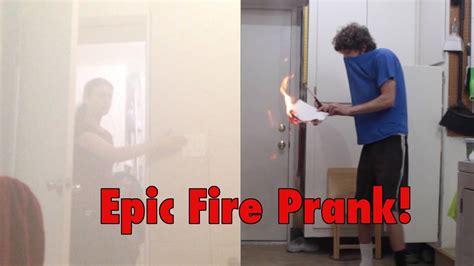 Epic Fire Prank! - YouTube