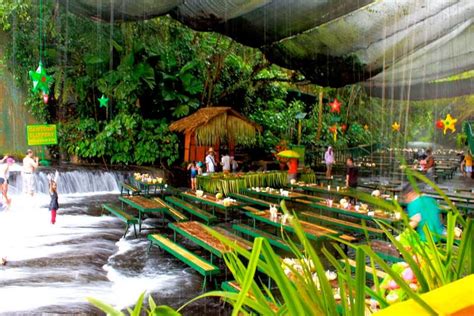 Waterfall Restaurant Villa Escudero, Philippines | Never Ever Seen Before