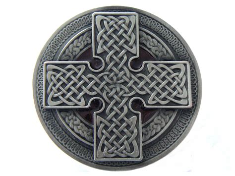 Celtic Knot Cross 1001R | Designer Belt Buckles