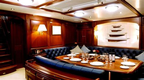 Image result for luxurious classic yacht interior | Sailboat interior, Yacht interior, Boat interior