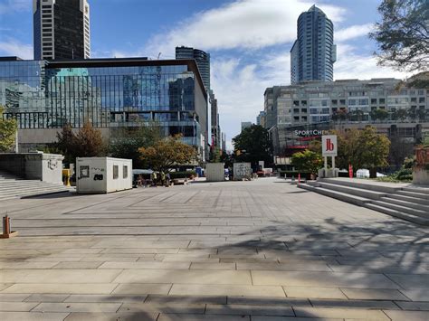 Robson Square is progressing. : r/vancouver