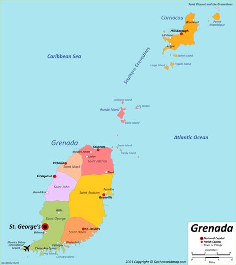 Grenada Map | Detailed Maps of Grenada