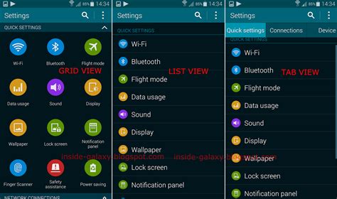 Samsung Galaxy S5: How to Change the Settings Menu View in Android 4.4 Kitkat