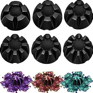 Amazon.com: 6 Pieces Flower Pour Cup for Paint Pouring 6/7/8/9/10 Slot Acrylic Paint Tools Fluid ...