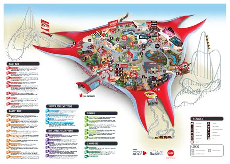 Ferrari world Abu Dhabi map - Map of Ferrari world Abu Dhabi (United ...