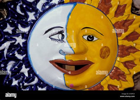 North America, Mexico, Mexican sun god Stock Photo - Alamy