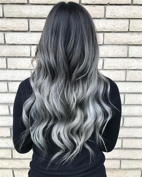 Charcoal hair is the new colour trend we’ve been waiting for! The smoky ...