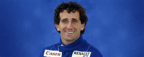 Alain Prost, Champion Formula 1 Race-Car Driver