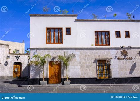 Traditional Buildings in Arequipa, Peru Editorial Photo - Image of peru ...