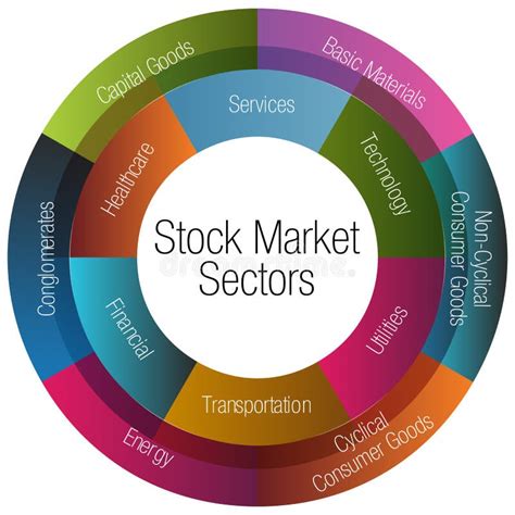 Stock Market Graph With Pie Chart And Up Arrow Stock Illustration ...