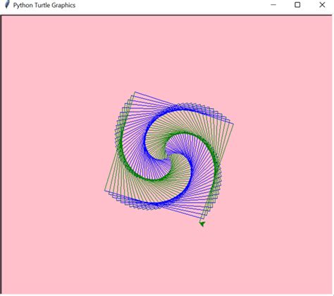 Draw Spiral Shapes Using Python Turtle - CopyAssignment