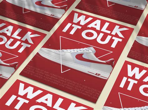 Walk it out _ Poster by Saim Nadeem on Dribbble