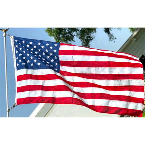 6x10 American Flag - 2ply Outdoor Commercial Poly-Max Made in USA