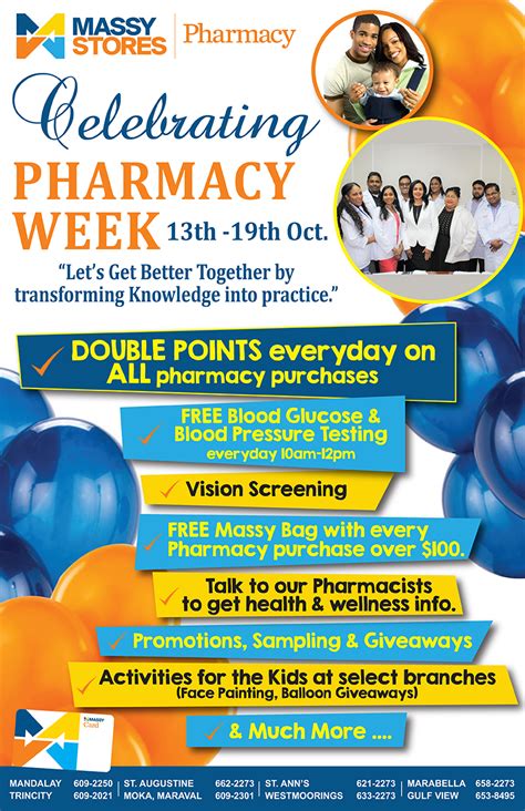 Celebrating Pharmacy Week! | Massy Stores Trinidad