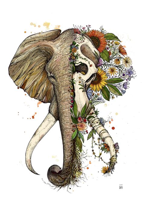 HELP – dino nemec | Elephant illustration, Drawings, Elephant drawing