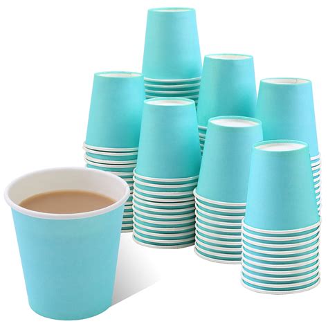 Bupete 100 Pack 3oz Paper Cups,Bathroom Paper Cups, Mouthwash Cups ...