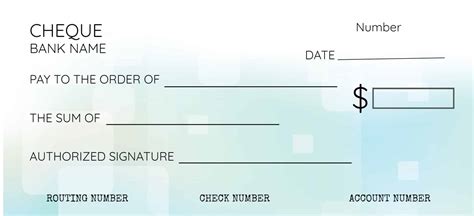 Free Printable Check Template - Printable Word Searches