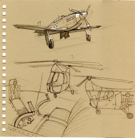 Plane Sketches | jchanarts