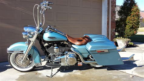 2007 Harley-Davidson® FLHRC Road King® Classic (Blue Suede Pearl), Chesapeake, Virginia (443670 ...